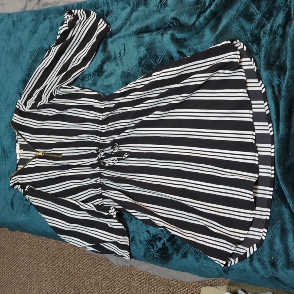 Women's striped dress size medium